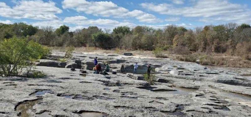 Geology of McKinney Falls Exploration Table